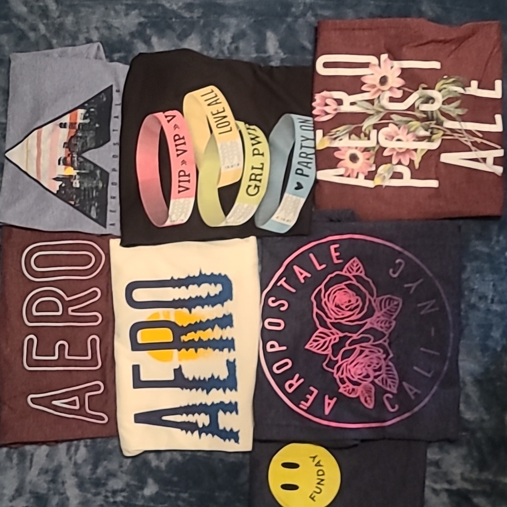 AEROPOSTALE tee bundle (7)
